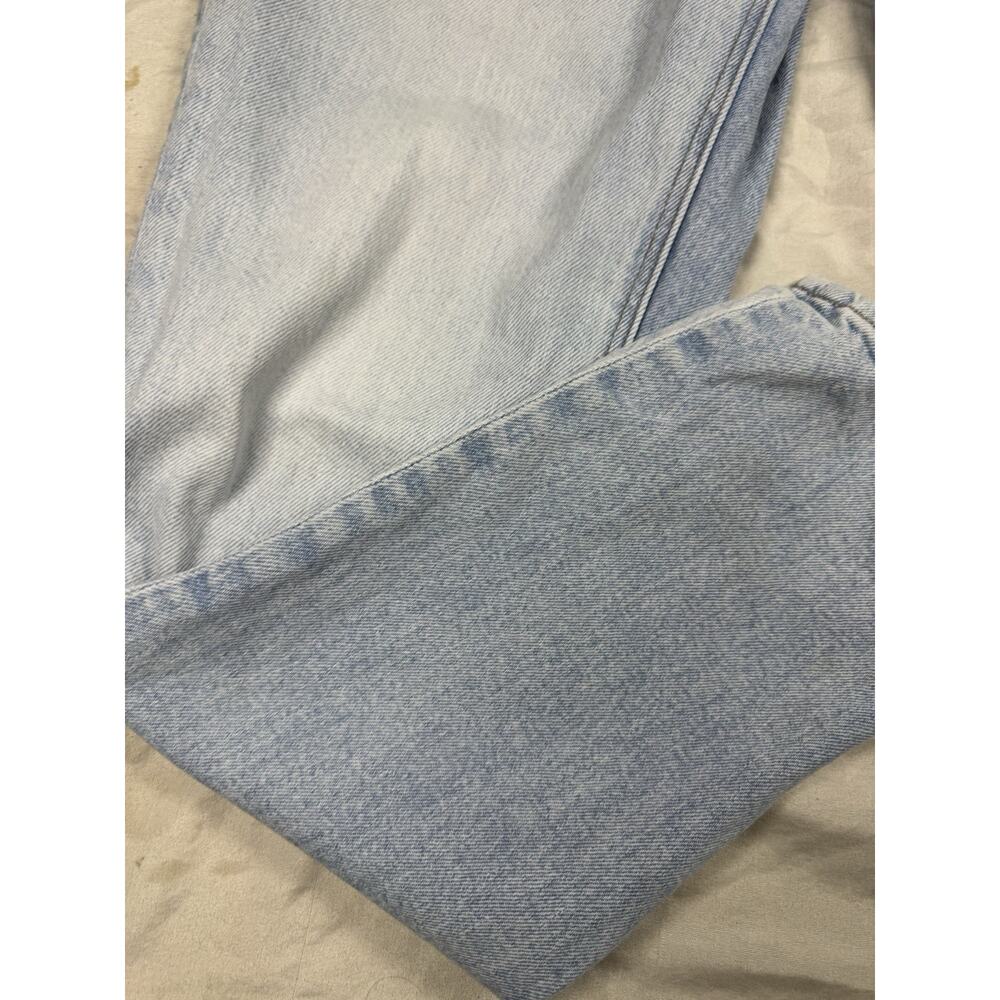 American Eagle Strigid Women’s Jeans Light Wash Straight Leg Size 4 - Picture 9 of 16